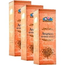 3 Kutu Anason Aroması Doğal Aroma Verici 250 cc x 3 Cam Şişe Anason Aroma Yağ Anoson