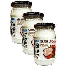 Balen Organik Hindistan Cevizi Yağı (Soğuk Pres) 300 gr x 3 Adet