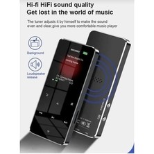 Bluetooth Lu Mp3-Mp4 Çalar Ses Kayıt Fm Radyolu Şarjlı Mp4 Player Dahili Hoparlör 8gb Hafızalı