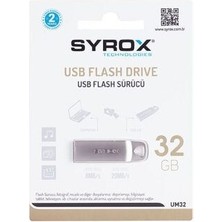 UM32 32GB Metal USB Flash Drive UM32 Flash Bellek
