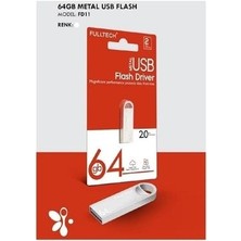 Metal 64GB USB Flash Bellek USB 2.0 Flash Drive