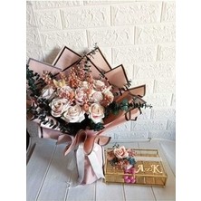 Pembe Kız Isteme Buketi, Yapay Çiçek Buketi