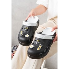 Slipcat Unisex Deniz Sabo Confort Sandalet Doktor Hemşire Hastane İçin Rahat ve Dayanıklı