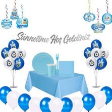 Parti Dükkanım Sünnet Süsleri Masa Süsleme Seti 13 Parça