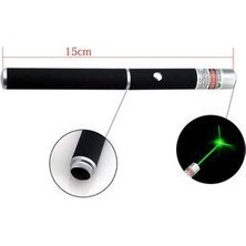 Şarjlı 5 Başlıklı Yeşil Lazer 100MW 532NM 8km Menzil Green Laser Pointer