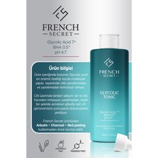 French Secret Yüz Temizleme Jeli Skin Clear Glikolik Asit Tonik 200 ml