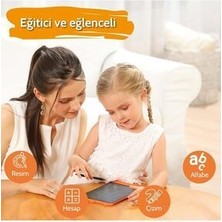 Çocuk Çizim Tableti LCD 8.5 Inç Dijital Kalemli Çizim Yazı Tahtası Grafik Not Yazma Eğitim Tableti