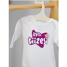 Lotus Baby Uzun Kollu %100 Pamuklu Aynı Tiizesi Tasarımlı Bebek Body Zıbın