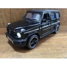 Scntoys Mercedes G65 Brabus Rocket Diecast Metal Araba Işıklı Sesli Siyah Özellikli Model