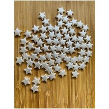 öztürk Oya, Takı, Abiye El Işleme Plastik Yıldız Inci. 25GR. Tahmini 80 Adet. Krem.