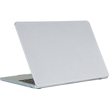 Kilifone - Macbook 13.6' Air 2024 M2 A2681 - Alt ve Üst Koruyucu Premium Msoft Bottom Kapak - Renksiz