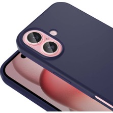 Cepustik Telefon Aksesuarları Apple iPhone 16 Plus Kılıf Magsafe Şarj Özellikli Sıvı Teknolojili Silinebilir Sert Kivi Kılıf