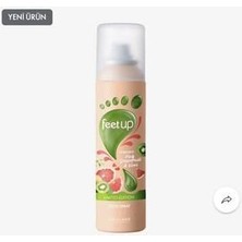 Feet Up Feet Up Pembe Greyfurt ve Kivi Özlü Ferahlatıcı Ayak Spreyi