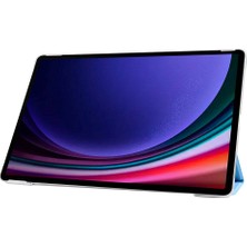 Noktaks - Samsung Galaxy Tab S9 - Tablet Kılıfı Smart Cover Standlı 1-1 Kılıf - Lacivert