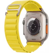 Forzacase Apple Watch 7 41MM Uyumlu Kancalı Kumaş Kordon Kayış - FC268