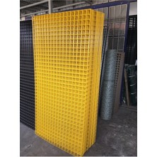 TeknoTrust Sarı Metal Tel Dekorasyon Panosu, 1 Parça