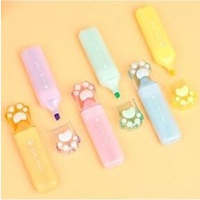 Patili Pastel 6'lı Fosforlu Kalem Seti