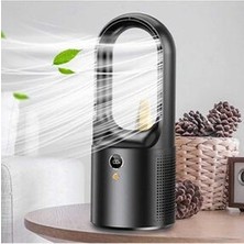 Mini Klima LED Ekran Masaüstü Soğutucu Soğutma Fanı Ev ve Ofis Için Taşınabilir Sessiz Şarjlı Fan