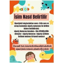 Puppetzzz Kişiye Özel Isimli Beyaz Organik Pamuklu Bebek Body