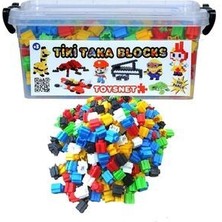 Tika Taka LEGO ve Yapı Blokları Eğtici Oyuncaklar 500 Parça 6 Renk Blok Set Eğitici Geliştirici