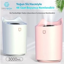 3l Ultrasonik Oda Hava Nemlendirici Çift Sprey Aromatherapy Ev Ofis Humudifier Rgb Işıklı