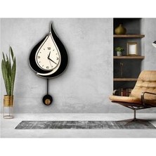 Retro Dmr Damla Model Sarkaçlı Saat,ahşap Duvar Saati, Duvar Saati, Ahşap Saat, Wooden Wall Clock A