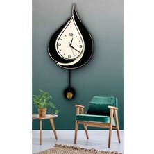 Retro Dmr Damla Model Sarkaçlı Saat,ahşap Duvar Saati, Duvar Saati, Ahşap Saat, Wooden Wall Clock A