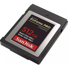 Sandısk 512GB Extreme Pro SDCFE-512G-GN4NN Cfexpress Kart Type B