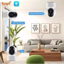 Crow'S Tech CT1080P Full Hd Gece Görüşlü Bebek Izleme Kamerası Wi-Fi Mobil Uygulamalı Sd Kart 360 Bebek Kamerası