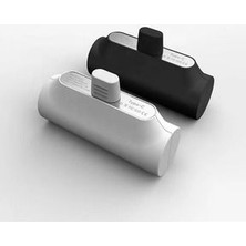 Penax Mini Type-C Uclu Powerbank 5000MAH Harici Pil Kablosuz Taşınabilir Batarya Hızlı Şarj