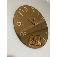 Hayalevim Ahşap Pleksi Ahşap Duvar Saati, Modern Duvar Saati,duvar Saati,wall Clock,