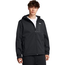Under Armour Shield Hooded Erkek Günlük Mont 1371587-002 Siyah