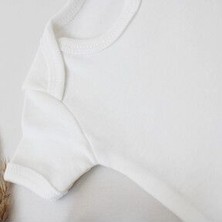 Gophiller Unisex Bebek Dayımı Aratmayın Kişiye Özel Baskılı Organik Kısa Kol Badi