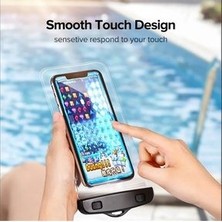 Su Geçirmez Telefon Kılıfı Havuz Deniz Yağmur Da Kullanım Boyun Askı Ipli Waterproof Phone Case