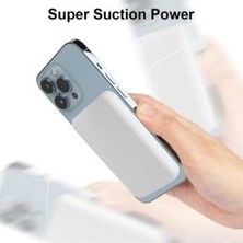 Magsafe 5.000 Mah Battery Pack Iphone Uyumlu Powerbank Magsafe Powerbank Kablosuz Şarj Cihazı