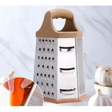 Paslanmaz Çelik 6 Taraflı Çok Işlevli Rende (Dilimleyici)