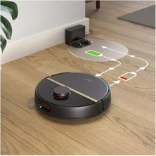 Ultra Yüksek Emiş Güçlü Lazer Navigasyonlu Islak ve Kuru Robot Süpürge