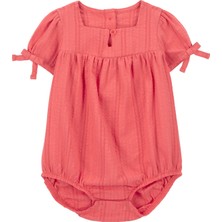 Oshkosh Kız Bebek Kısa Kollu Body