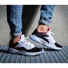 Nike Air Jordan 11 Cmft Low White Black University Red