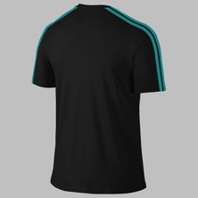Yeni Seri Oversize Erkek Siyah Dri-Fit Kumaş Yürüyüş ve Koşu Için Konforlu Kısa Kol T-Shirt (4xl- 10XL)