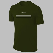 Poseidon Storm Yeni Seri Erkek Haki  Dri-Fit Kumaş Yürüyüş ve Koşu Için Konforlu  Sıfır Yaka T-Shirt S-3xl