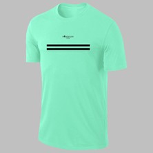 Poseidon Storm Yeni Seri Erkek Su Yeşili Dri-Fit Kumaş Yürüyüş ve Koşu Için Rahat T-Shirt   S-3xl