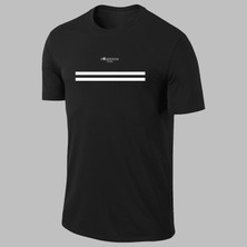 Poseidon Storm Yeni Seri Erkek Siyah  Dri-Fit Kumaş Yürüyüş ve Koşu Için Konforlu  Sıfır Yaka T-Shirt   S-3xl