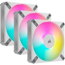 Corsaır AF120 Rgb Elıte CO-9050158-WW Rgb 120MM Kasa Fanı Beyaz 3-Lü Paket