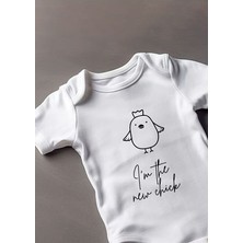 Lotus Baby Kısa Kollu %100 Pamuklu Kuş (2) Tasarımlı Bebek Zıbın Body