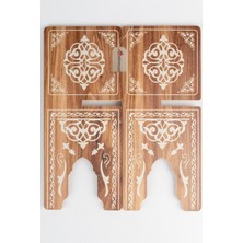 Rahle, Mdf Aden Rahle, Masaüstü Sehpası - 17 x 40  cm . - 8 Mm.