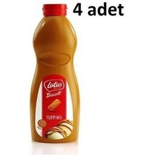 Lotuss Biscoff Topping Sauce Süsleme Sos 1 kg x 4 Adet