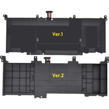 Modanom Asus GL502VS-GZ415T Notebook Batarya Laptop Pil Ver.2