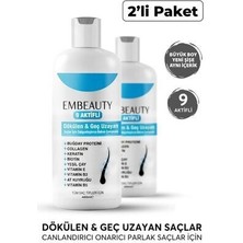 Embeauty Kolajen ve Keratin Şampuan 2li Set