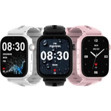 Su Geçirmez Kids Watch Uyumlu 4g Görüntülü Arama Gps Tam Konumlu Wifi Akıllı Çocuk Saati Ipx7